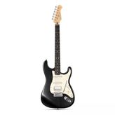 Donner DST-400 Elektro Gitar (Transparent Black)