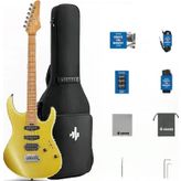Donner DST-700 Elektro Gitar (Gold)