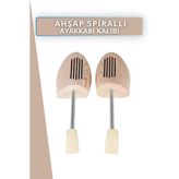 Dopar Ahşap Spiralli Ayakkabı Kalıbı 42-43