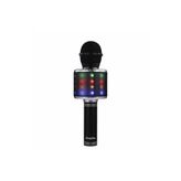 Doppler Concerto Led Işıklı Karaoke Mikrofonu Siyah