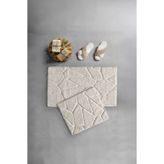 Doqu Home Grano Banyo Paspas Seti Krem
