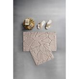 Doqu Home Grano Banyo Paspas Seti Vizon