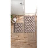 Doqu Home Luppi Banyo Paspas Seti Vizon