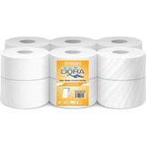 Dora Mini Jumbo Tuvalet Kağıdı EKO. *12RULO - Beyaz