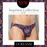 Doreanse 1231 Desenli Slip Erkek Külot