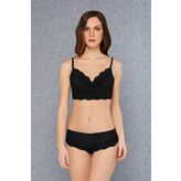 Doreanse 12432 Kadın Dantelli Dolgusuz Bralet Sütyen Külot Takım
