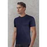 Doreanse 2566 Basic Bisiklet Yaka Lacivert Erkek T-shirt