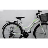 Dorello Beyaz Yesil Model 2650 Model 26 Jant Bisiklet 2650 Model Camurluk Sepetli Model - Beyaz - Yeşil