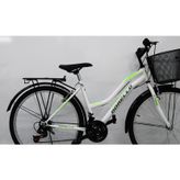 Dorello Beyaz Yesil Model 2650 Model 26 Jant Bisiklet 2650 Model Camurluk Sepetli Model