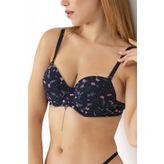 DoReMi Desenli Push Up Sütyen
