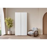 Doressa Bony Cream 2 Kapılı Krem Gardırop