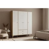 Doressa Haven Wood 4 Kapılı Gardırop