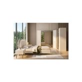 Doressa Home Hella Reflekte Camlı Köşe Gardırop