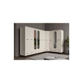 Doressa Home Hima Moon Köşe Gardırop