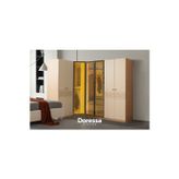 Doressa Home Lanis Reflekte Camlı Köşe Gardırop