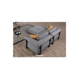Doressa Home Marlo Grey Mini Köşe Koltuk Takımı