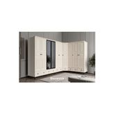 Doressa Home Merz Moon Köşe Gardırop
