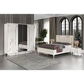 Doressa Home Penta White Yatak Odası Takımı