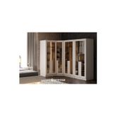 Doressa Home Race Reflekte Camlı Köşe Gardırop