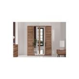 Doressa Home Rent Brown 4 Kapılı Gardırop