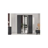 Doressa Home Rent Grey 4 Kapılı Gardırop