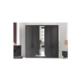 Doressa Home Rent Grey 5 Kapılı Gardırop