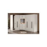 Doressa Home Rossa Şifonyer Modüllü Köşe Gardırop