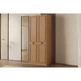 Doressa Merlin 3 Kapılı Gardırop - Ceviz