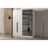 Doressa Visse 4 Kapılı Gardırop - Vizon