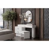 Doressa Zeren White Şifonyer - Beyaz