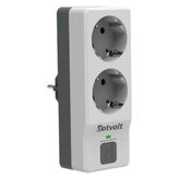Dotvolt Surge Hunter 2'li Akım Korumalı Priz