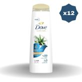 Dove Aloe Vera 12x400 ml Şampuan