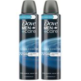Dove Men Clean Comfort 2x150 ML Sprey Deodorant