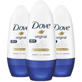 Dove Original 3x50 ml Kadın Roll-On Deodorant