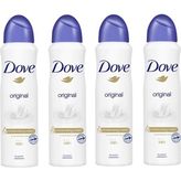 Dove Original 4x150 ml Kadın Deodorant
