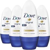 Dove Original 4x50 ml Kadın Roll-On Deodorant