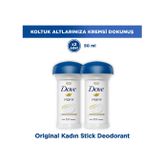 Dove Original 50 ml 2'li Kadın Stick Deodorant