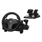 DOYO PC Racing Wheel, XBOX 360 Steering Wheel, 270 Degree Driving Force Sim Gaming Steering Wheel with Responsive Gear and Pedals for Racing Game PC/PS3/PS4/XBOX ONE/XBOX 360/Nintendo Switch/Android