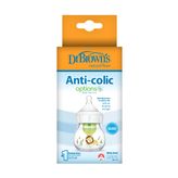 Dr. Browns 60 ml Geniş Ağız Anti-Kolik Aslan Desenli Cam Biberon