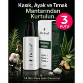 Dr. Leaf mantar Kremi - Kasık, Ayak ve Tırnak Bakım Kremi - 3 Adet - Kaşıntı, Koku Giderici ve Nemlendirici Bakım Kremi