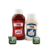 Dr Pan 2 li Set -Şeker ilavesiz Ketçap ve Light Mayonez