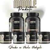 Dr. Supplement Orta(Middle) Paket - Whey, Glutamıne, Creatıne, Bcaa, Alkalızer - 6 LI PAKET