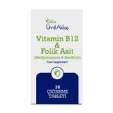Dr. Ümit Aktaş Vitamin B12 Folik Asit 30 Tablet