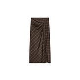 DRAPELİ KARELİ ETEK ZW COLLECTION