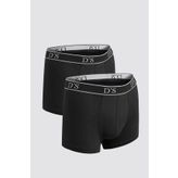 D's Damat 4HC44ORTBS02 Siyah Boxer Set