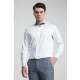 Ds Damat Slim Fit Beyaz Düz Gömlek