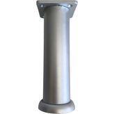 DS Yapı Gümüş Ayarlı Plastik Ayak Mobilya Masa ve Dolap Ayağı (Gümüş) - 12cm