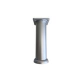 DSYapıAksesuar Gümüş 12cm Ayarlı Plastik Ayak Mobilya Masa ve Dolap Ayağı(GÜMÜŞ 12cm AYARLI)