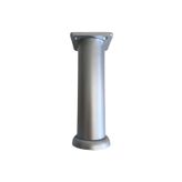 DSYapıAksesuar Gümüş 15cm Ayarlı Plastik Ayak Mobilya Masa ve Dolap Ayağı(GÜMÜŞ 15cm AYARLI)