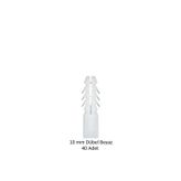 Dübel, 10 mm Beyaz Dübel, 40 Adet